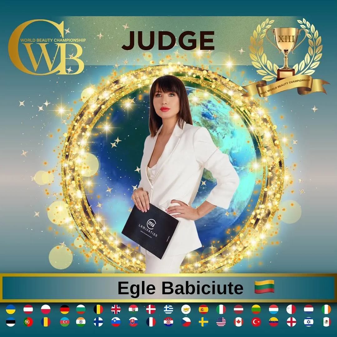 Egle Babiciute — WBC judge banner, season 13