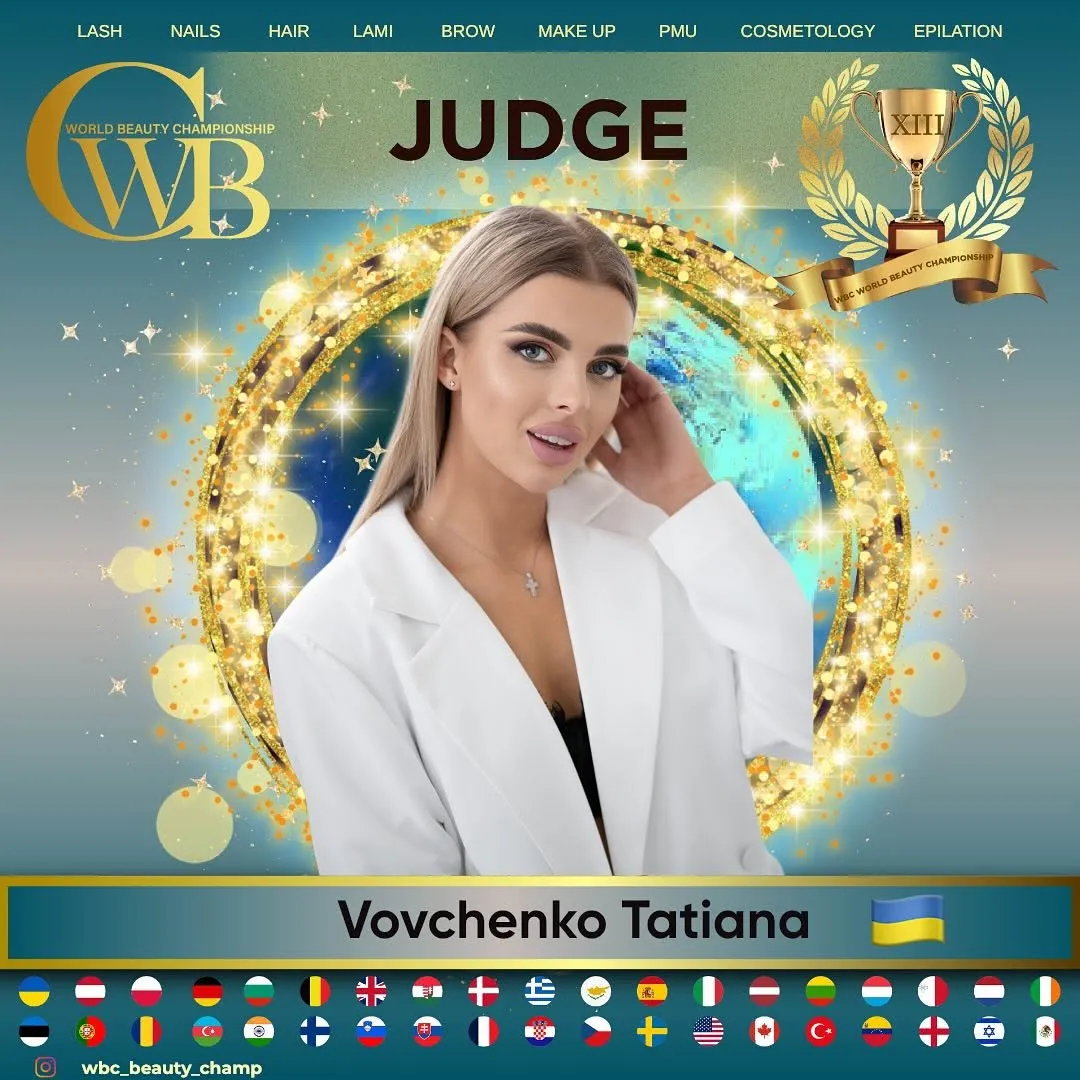 Vovchenko Tatiana — WBC judge banner, season 13