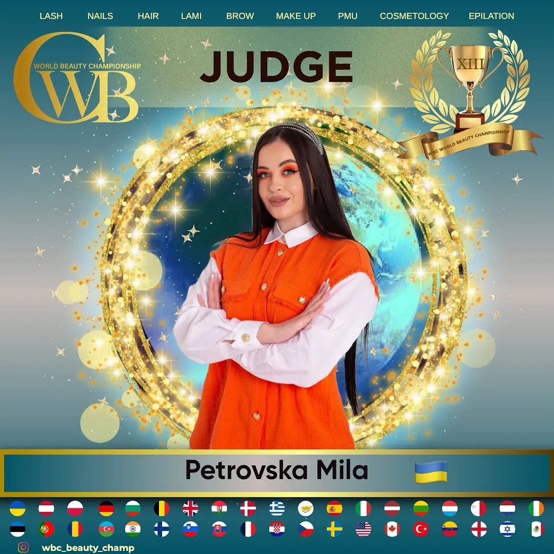 Petrovska Mila — WBC judge banner, season 13