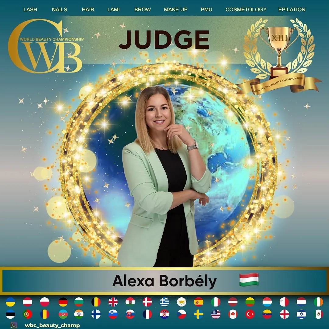 Alexa Borbély — WBC judge banner, season 13