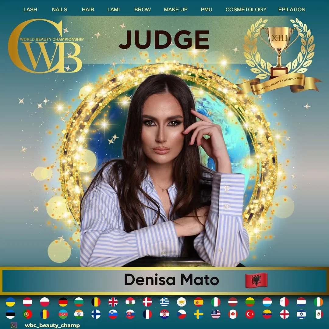 Denisa Mato — WBC judge banner, season 13