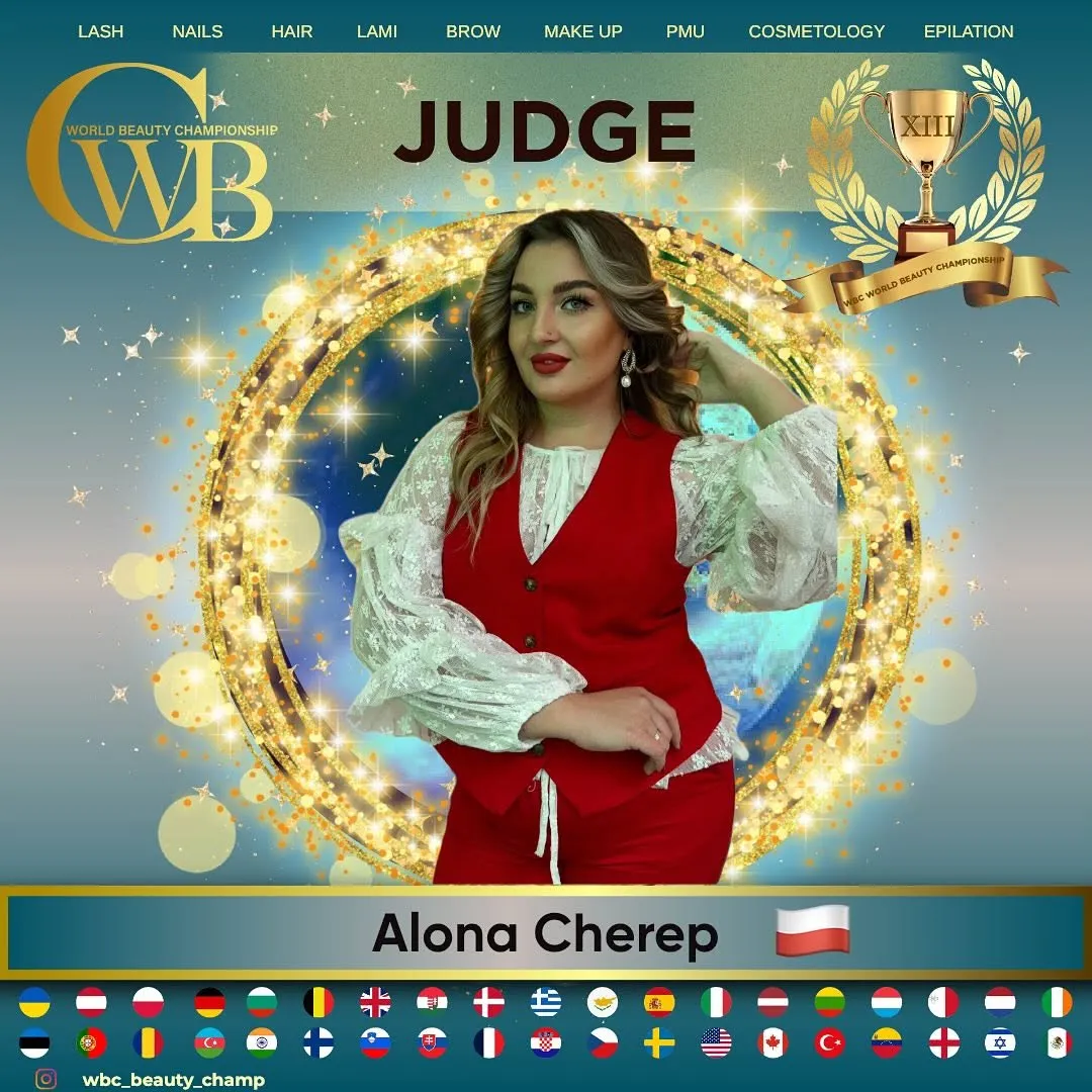Alona Cherep — WBC judge banner, season 13