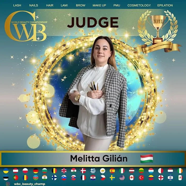 Melitta Gilián — WBC judge banner, season 13