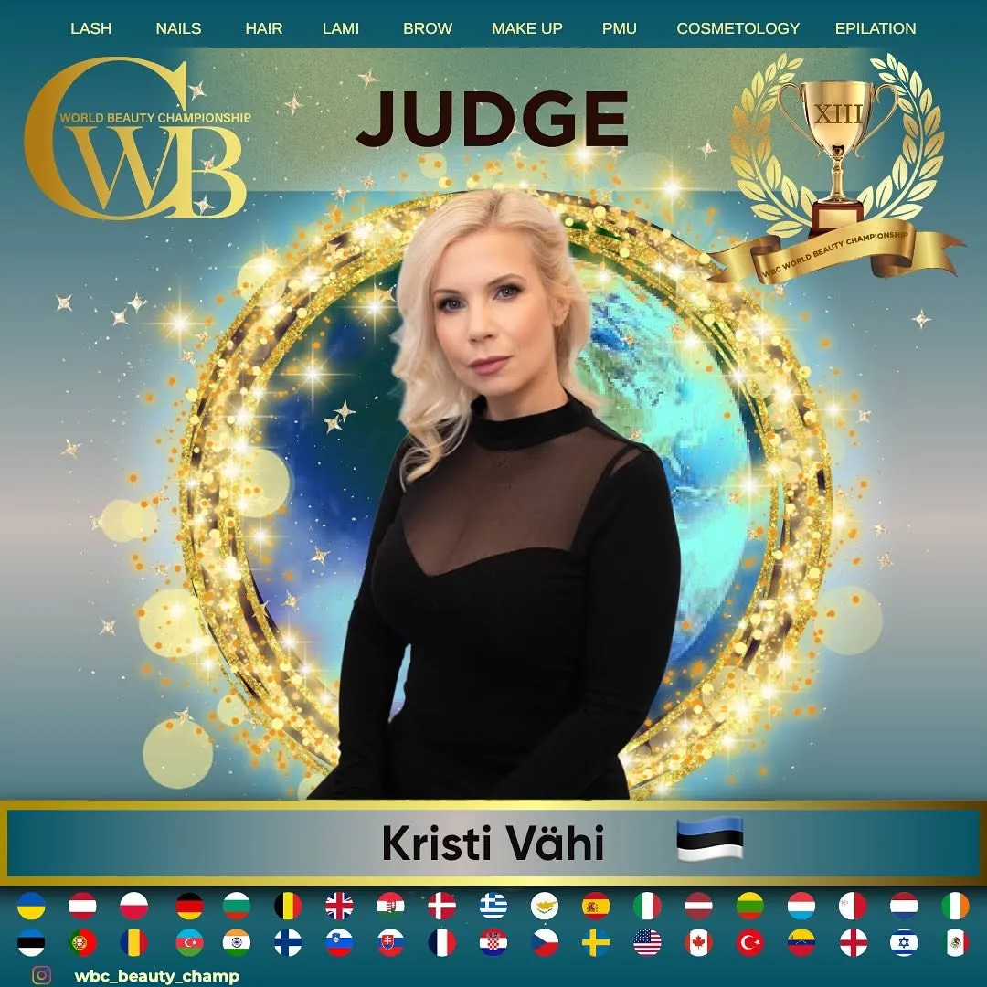 Kristi Vähi — WBC judge banner, season 13
