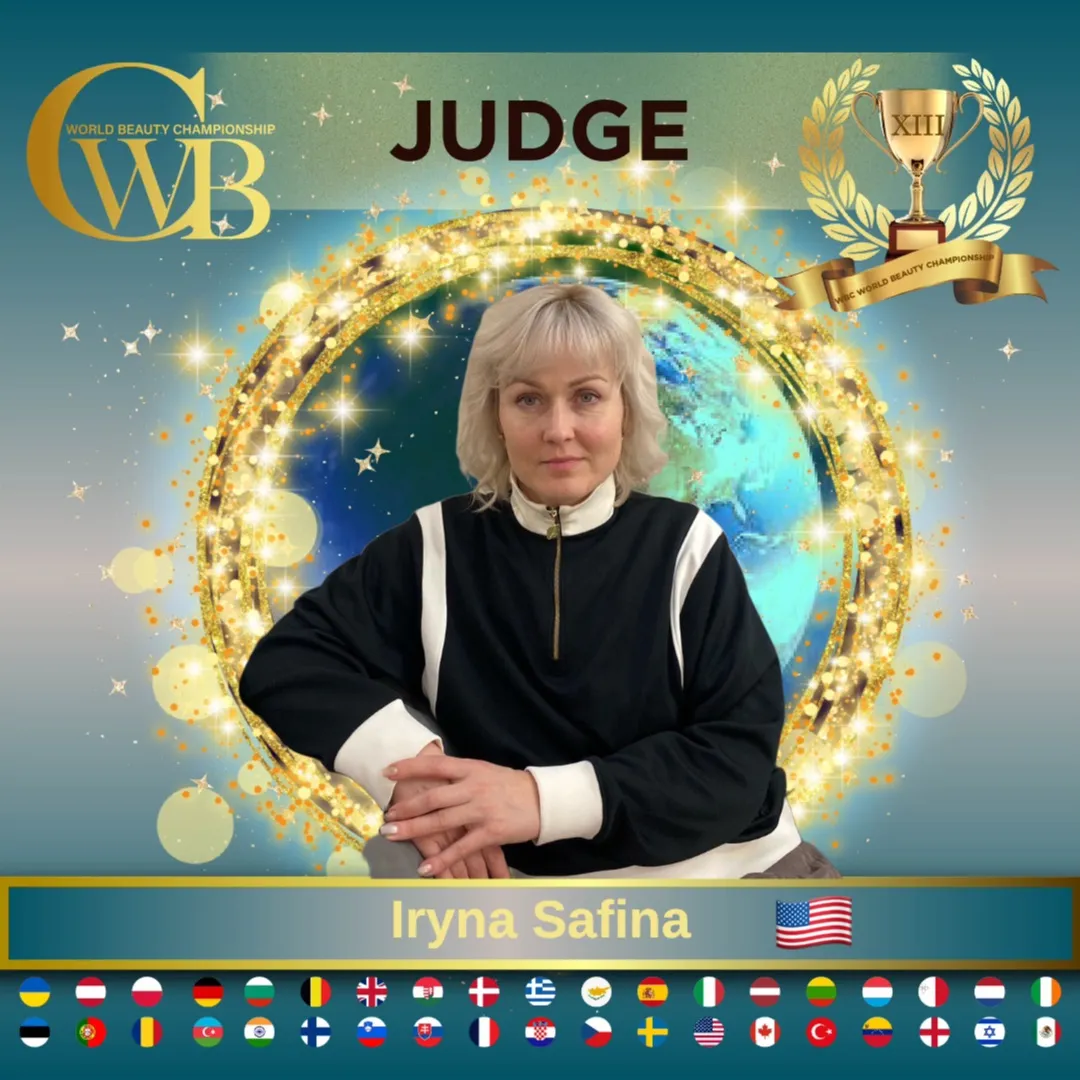 Iryna Safina — WBC judge banner, season 13