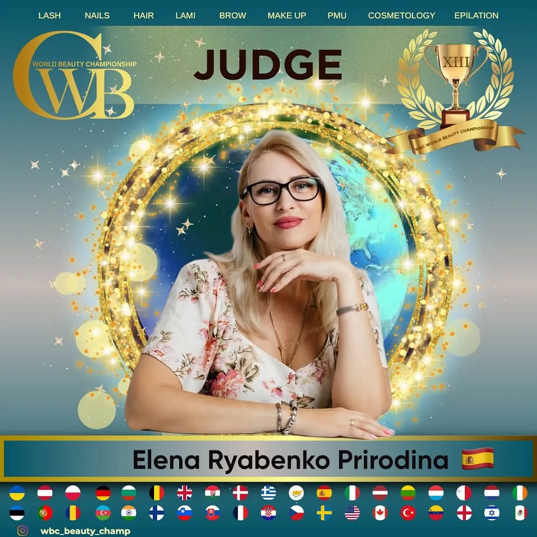 Elena Ryabenko Prirodina — WBC judge banner, season 13