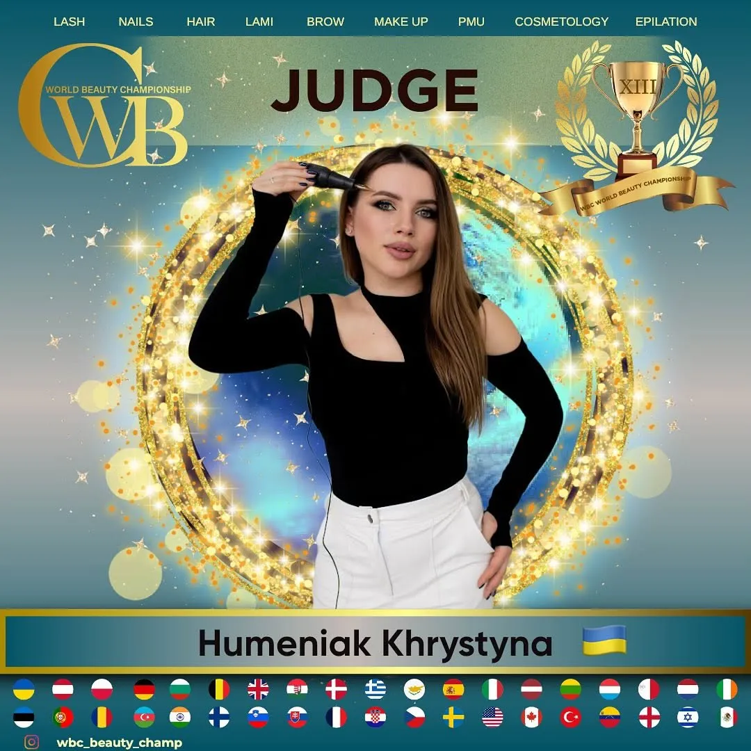 Humeniak Khrystyna — WBC judge banner, season 13