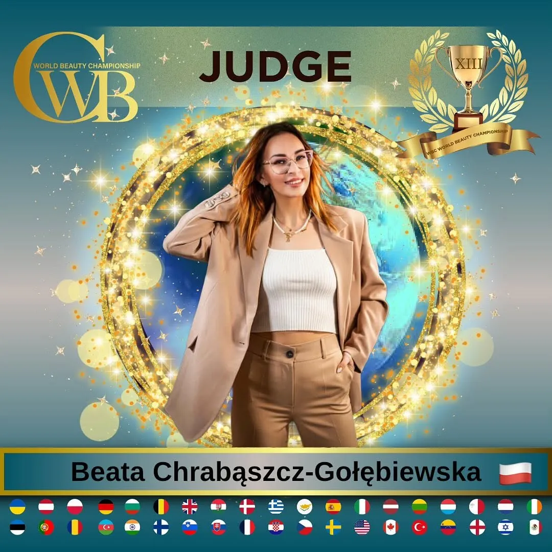 Beata Chrabąszcz-Gołębiewska — WBC judge banner, season 13