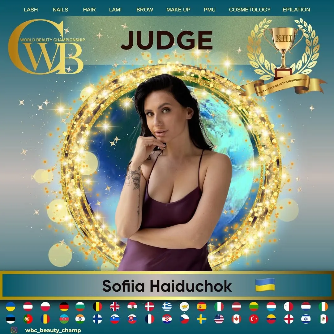 Sofiia Haiduchok — WBC judge banner, season 13