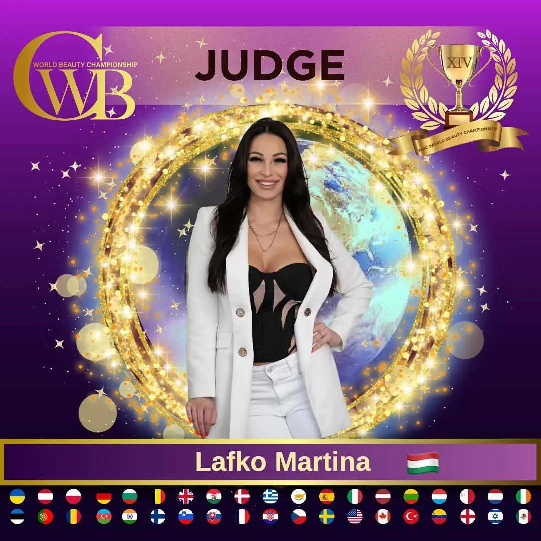 Lafkó Martina — WBC judge banner, season 14