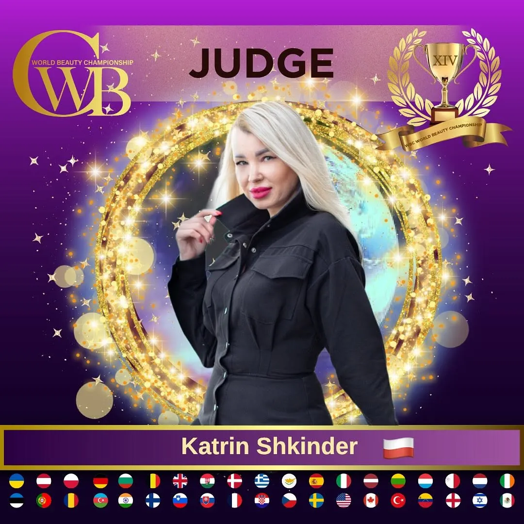 Katrin Shkinder — WBC judge banner, season 14
