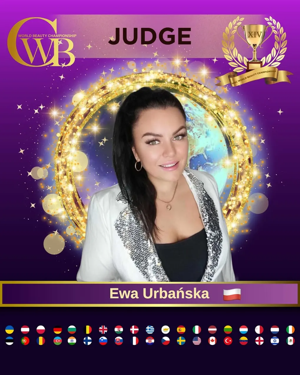 Ewa Urbańska — WBC judge banner, season 14