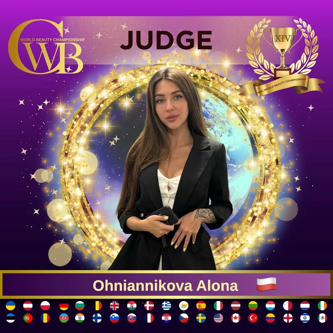 Alona Ohniannikova — WBC judge banner, season 14
