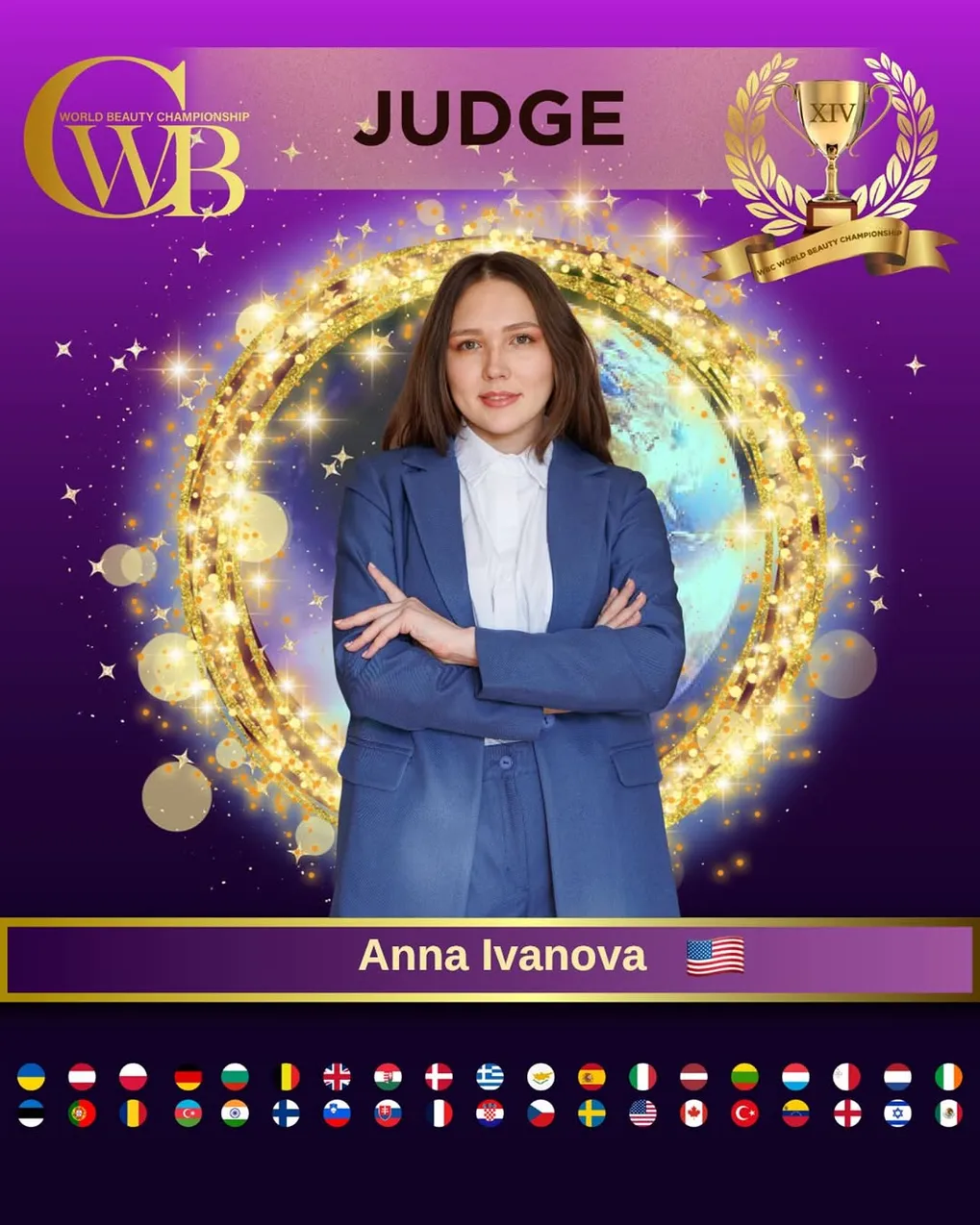 Anna Ivanova — WBC judge banner, season 14