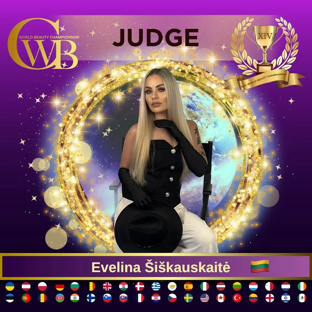 Evelina Šiškauskaitė — WBC judge banner, season 14