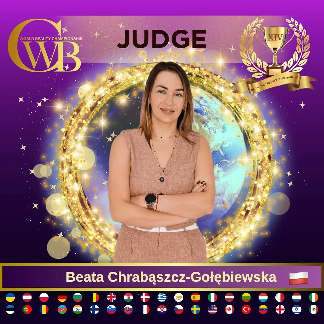 Beata Chrabąszcz-Gołębiewska — WBC judge banner, season 14
