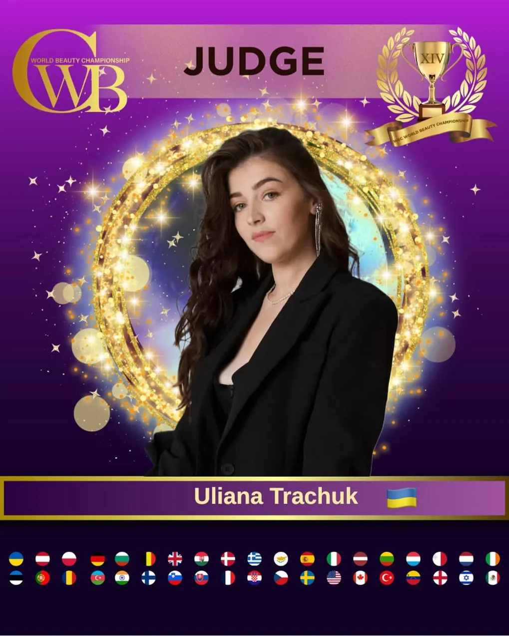 Uliana Trachuk — WBC judge banner, season 14