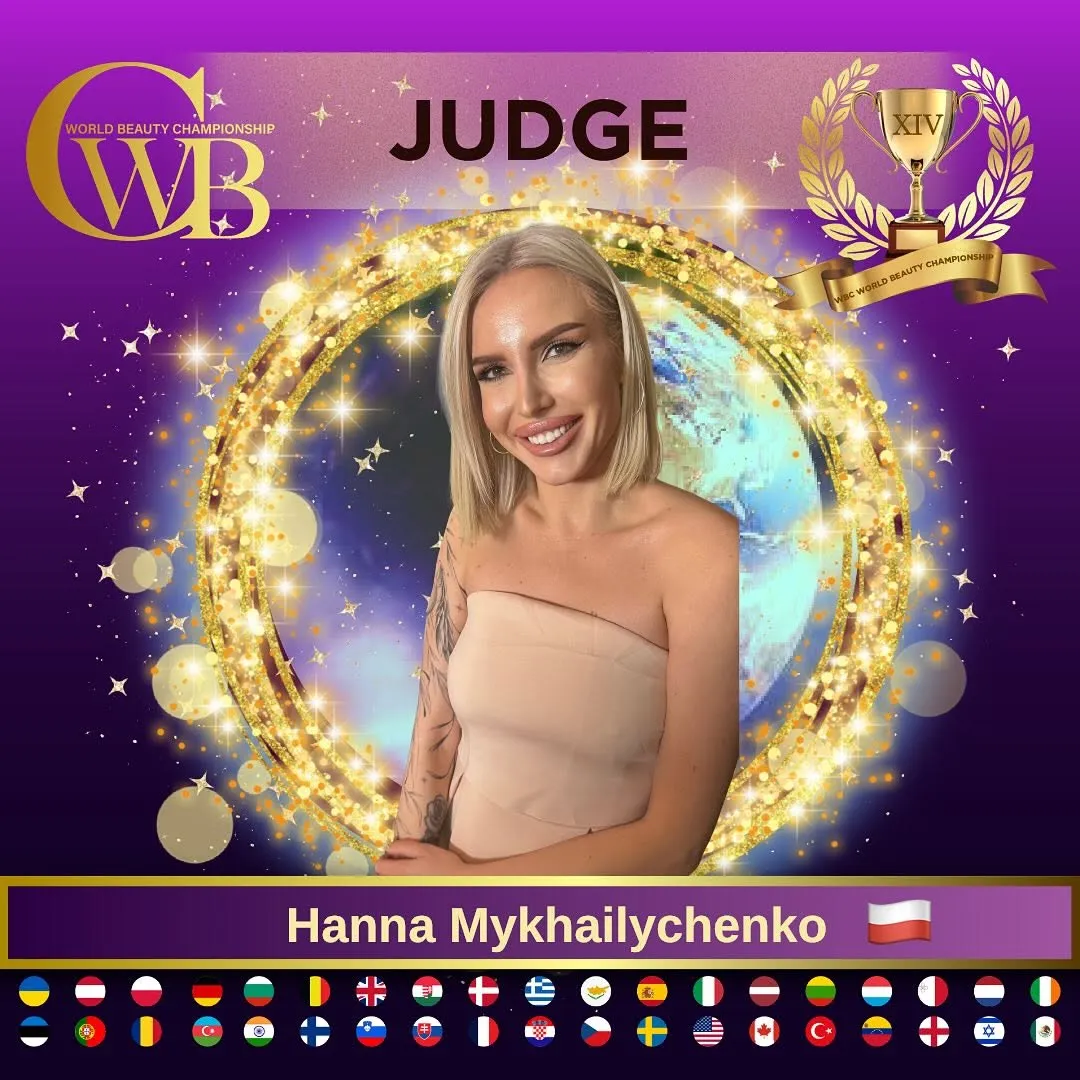 Hanna Mykhailychenko — WBC judge banner, season 14