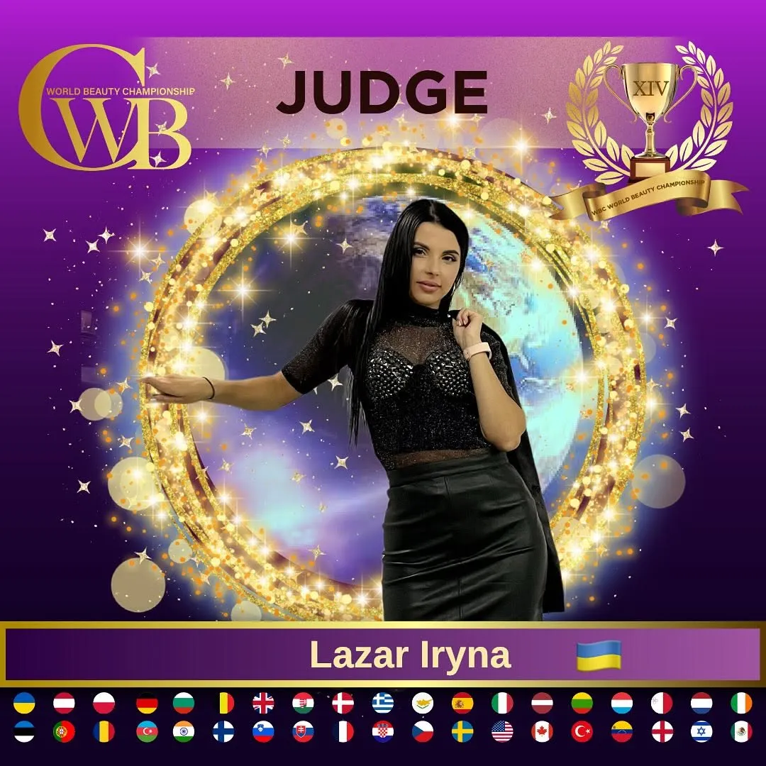 Lazar Iryna — WBC judge banner, season 14