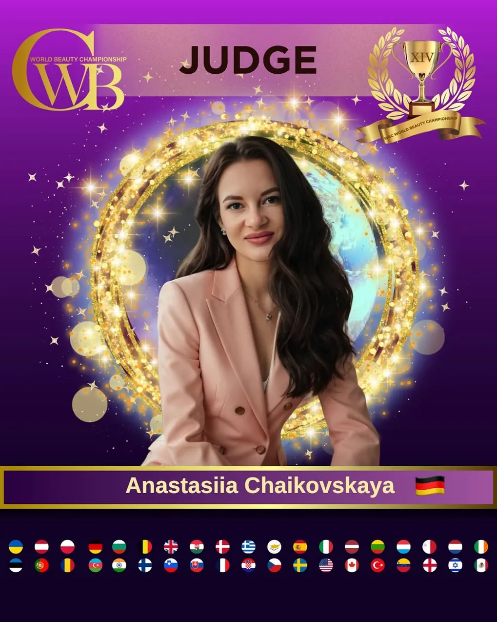 Anastasiia Chaikovskaya — WBC judge banner, season 14