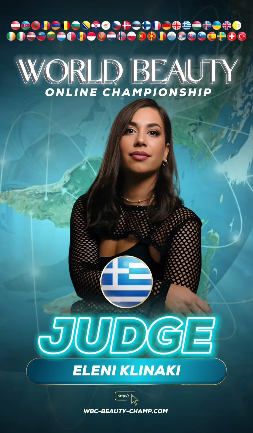 Eleni Klinaki — WBC judge banner, season 15