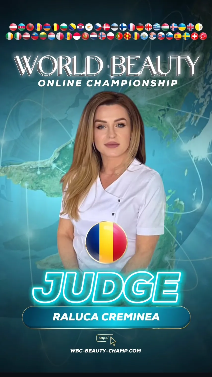 Raluca Creminea — WBC judge banner, season 15