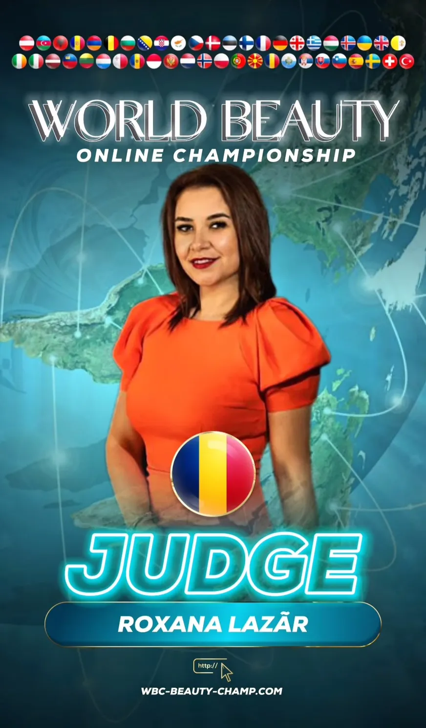 Lazăr Roxana — WBC judge banner, season 15