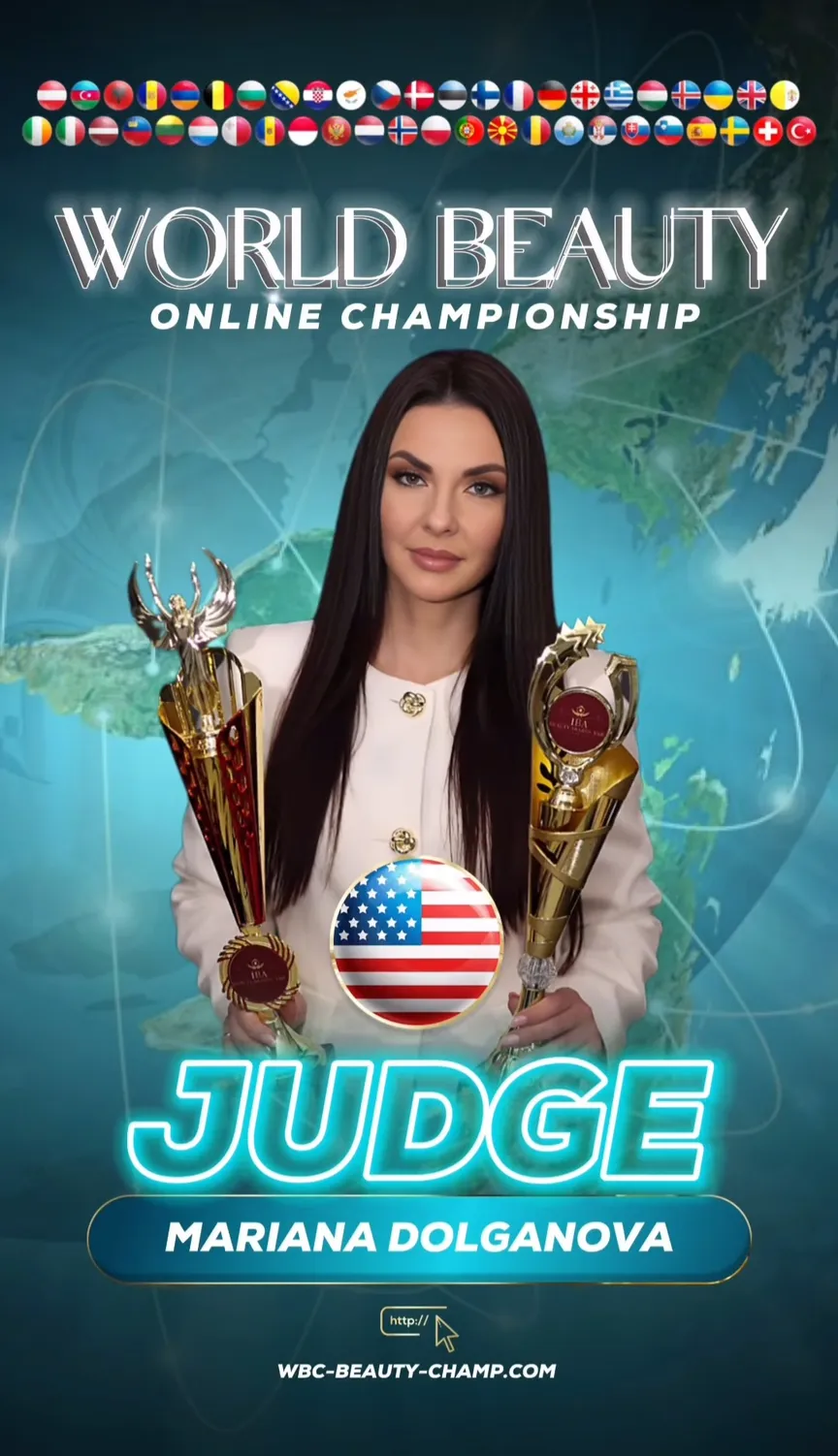 Mariana Dolganova — WBC judge banner, season 15