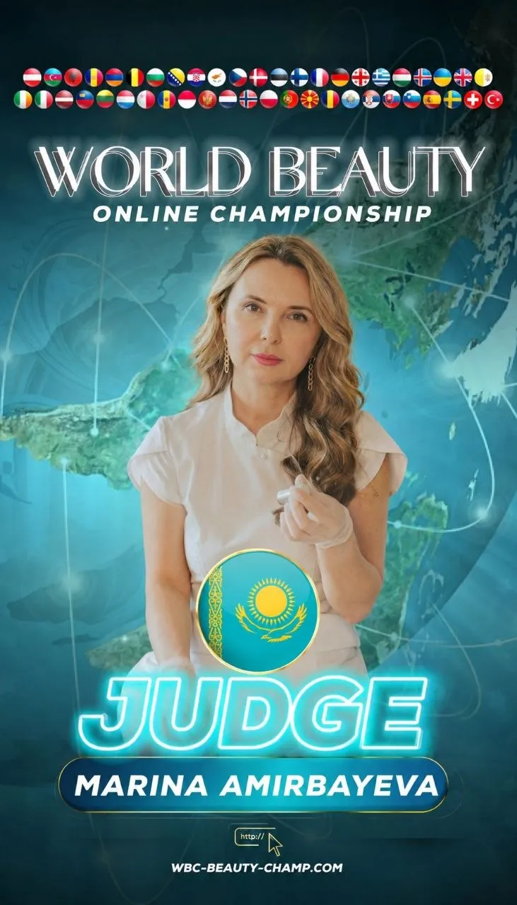 Marina Amirbayeva — WBC judge banner, season 15