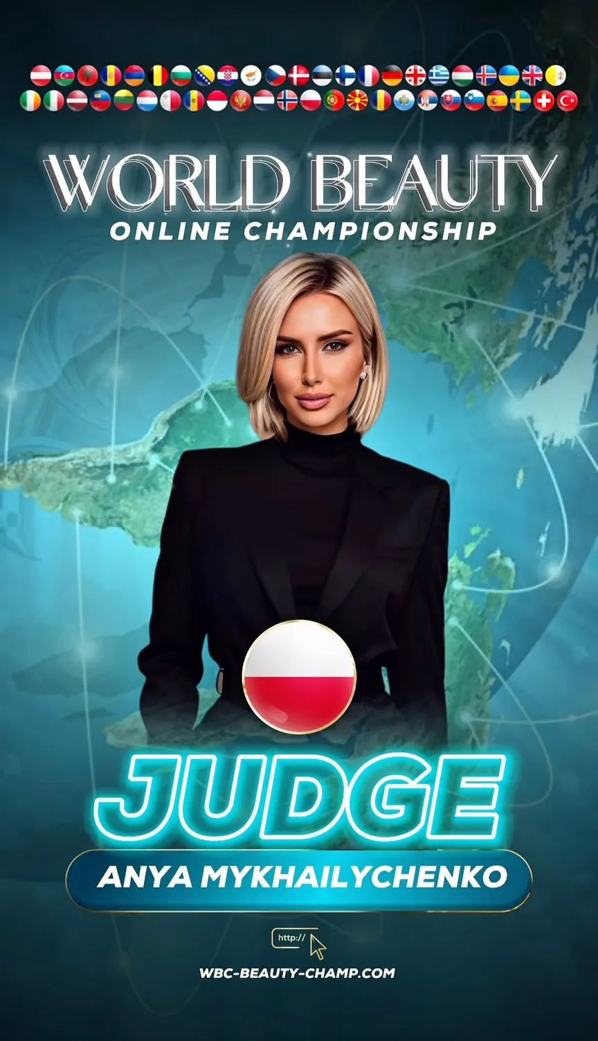 Hanna Mykhailychenko — WBC judge banner, season 15