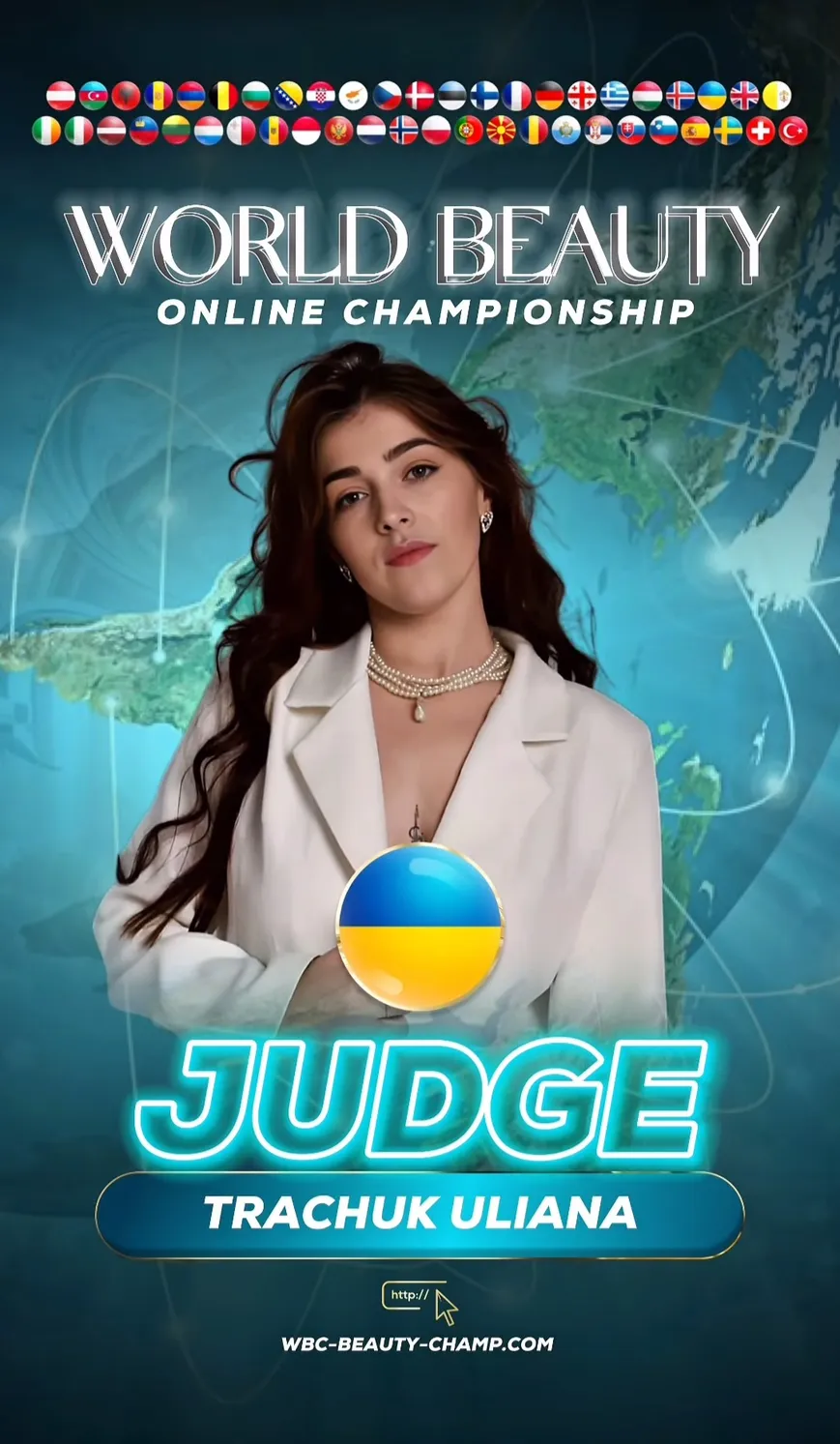 Uliana Trachuk — WBC judge banner, season 15
