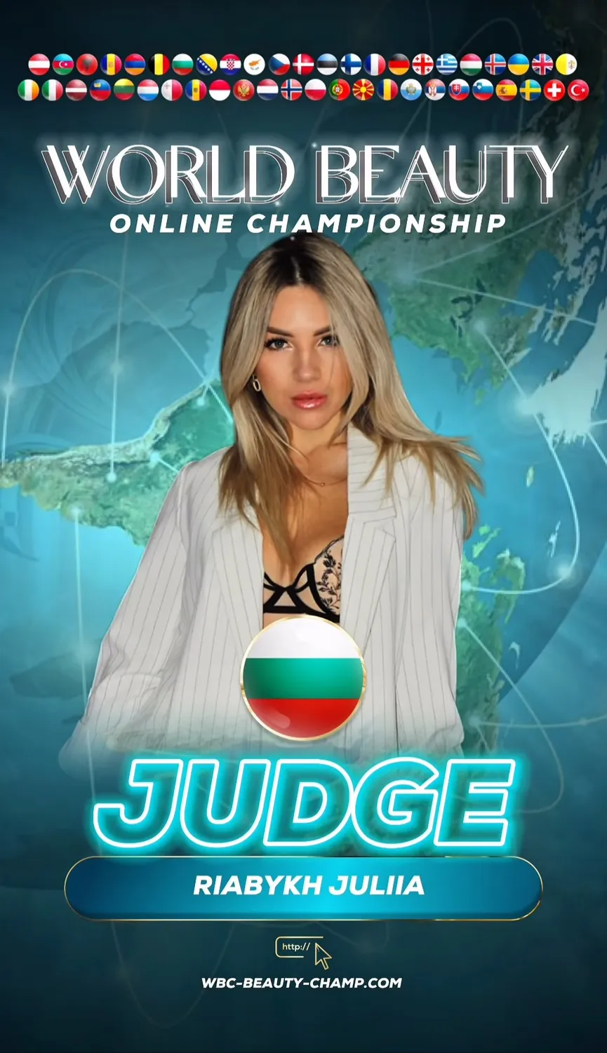 Riabykh Juliia — WBC judge banner, season 15