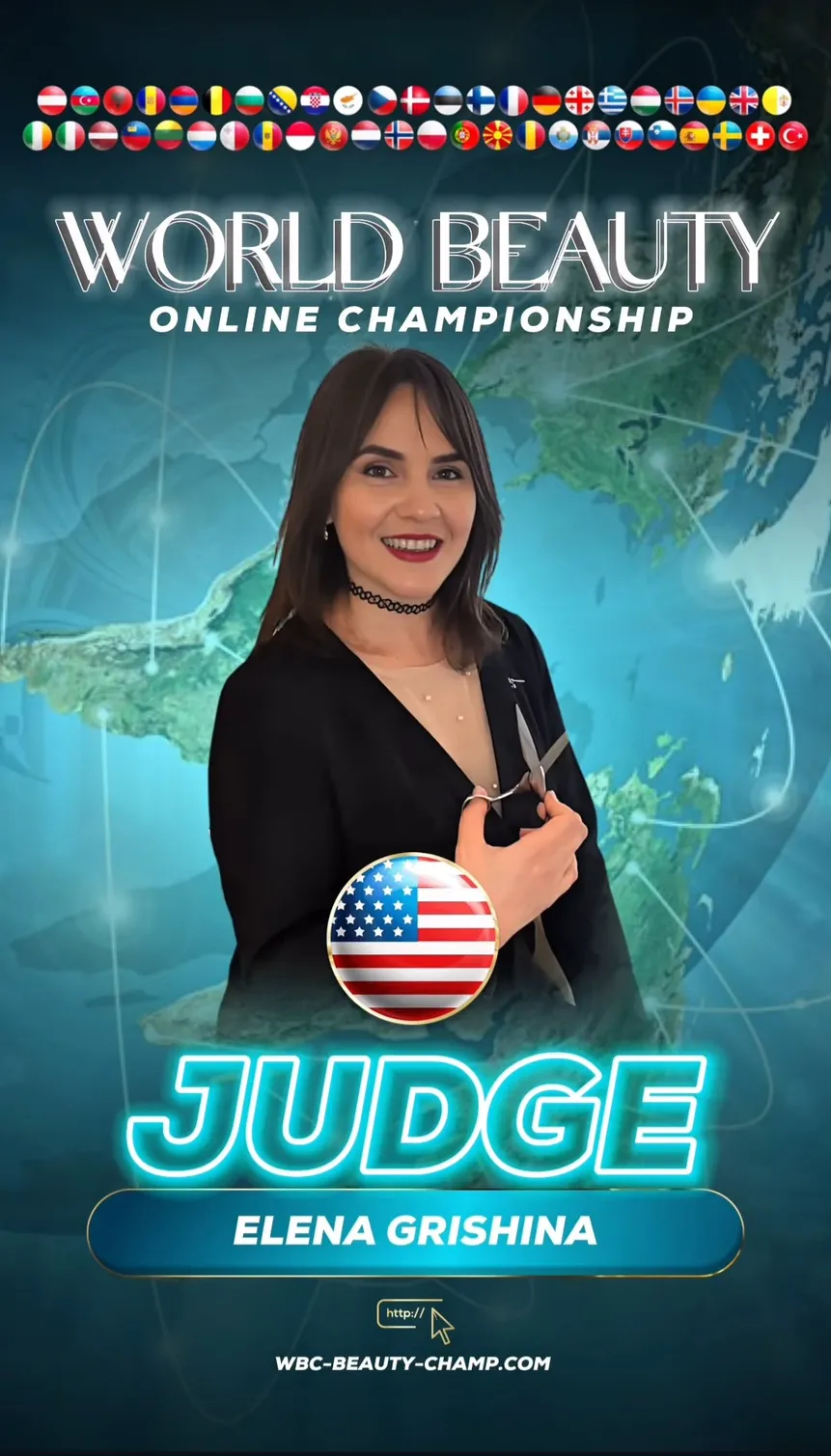 Elena Grishina — WBC judge banner, season 15