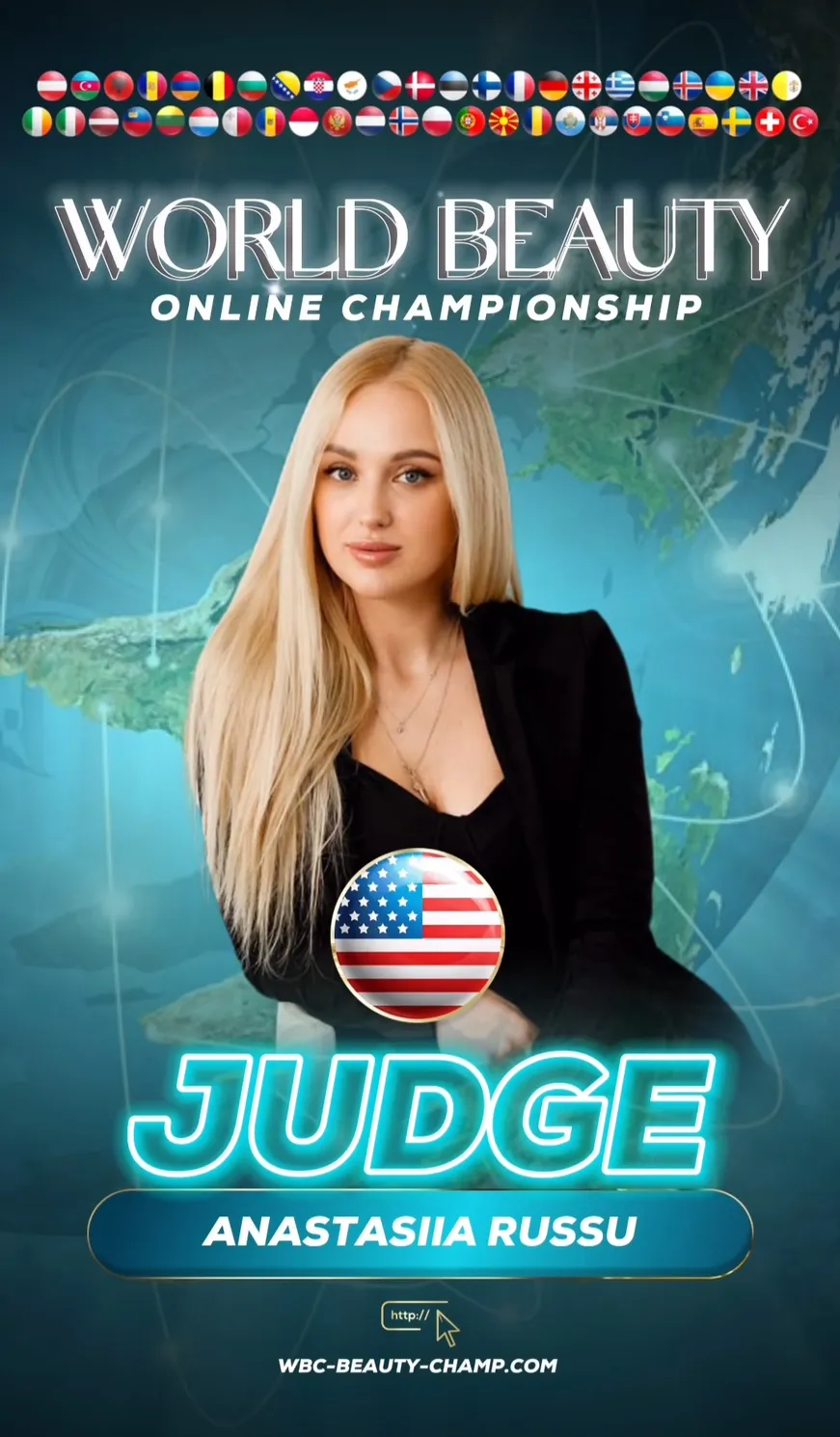 Anastasiia Russu — WBC judge banner, season 15