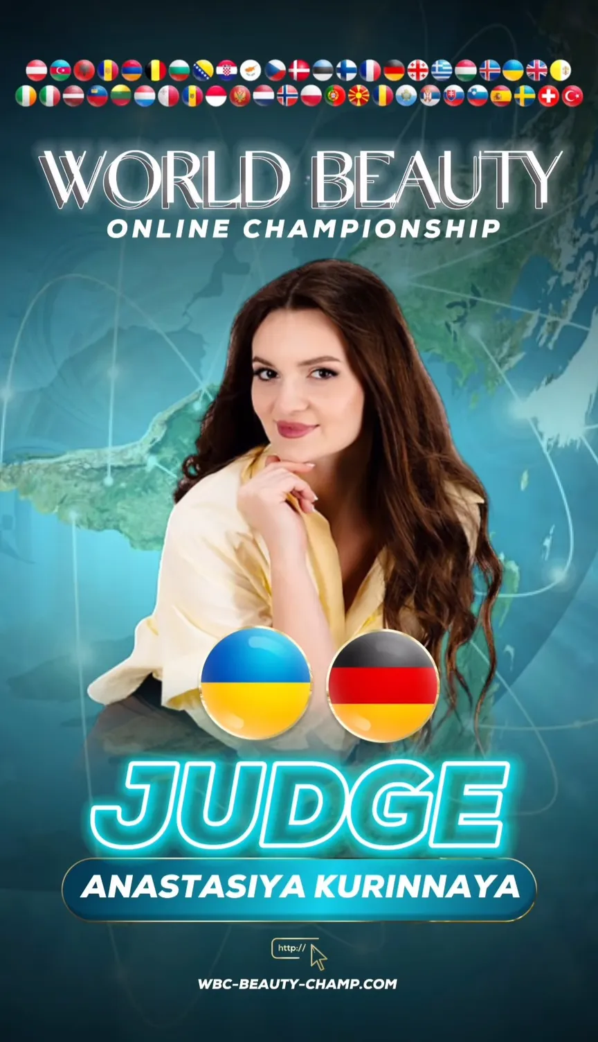 Kurinna Anastasiia — WBC judge banner, season 15