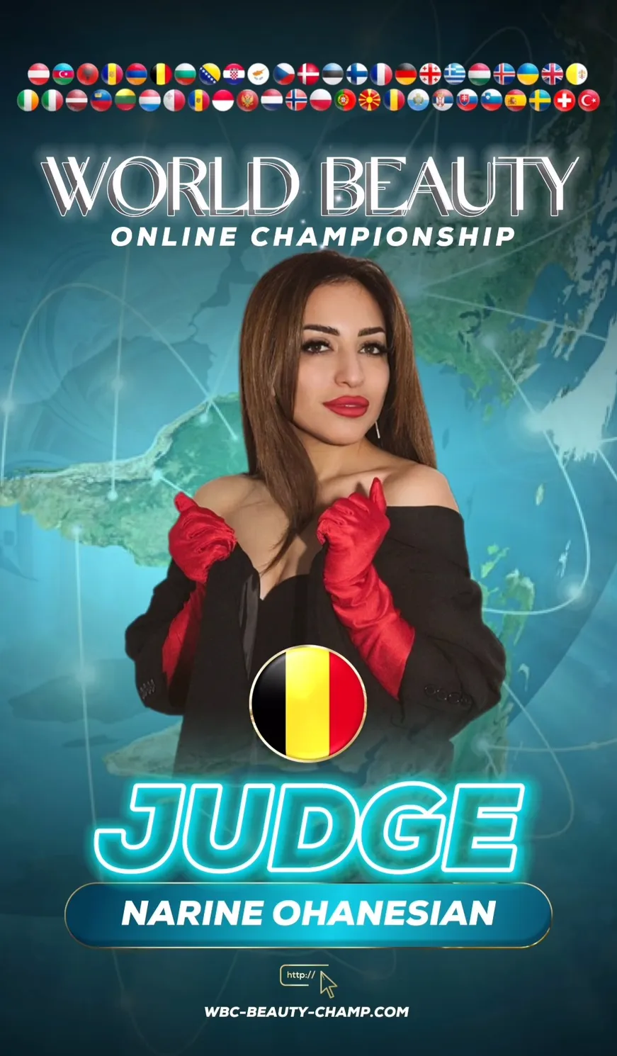 Narine Ohanesian — WBC judge banner, season 15