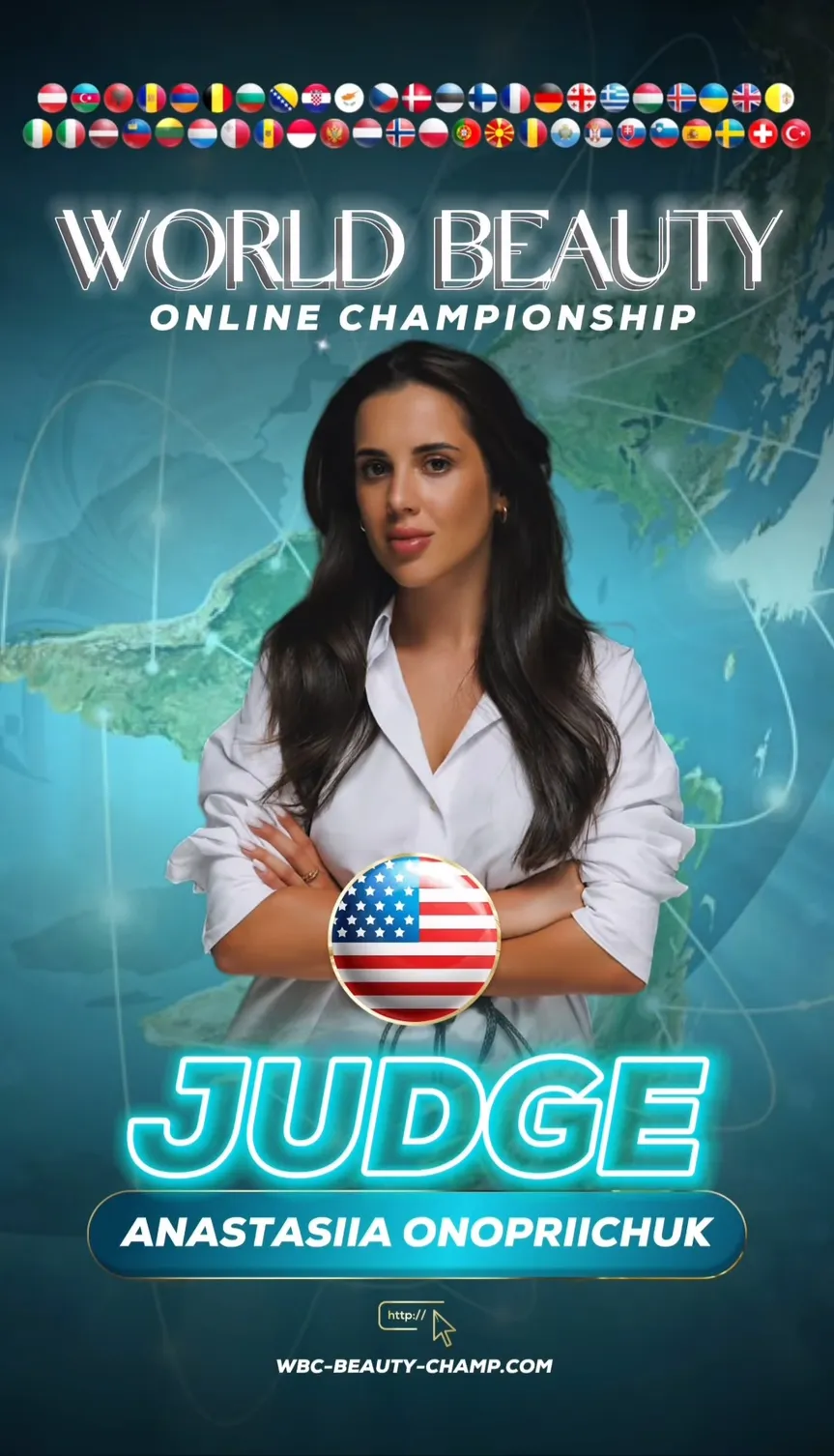 Anastasiia Onopriichuk — WBC judge banner, season 15