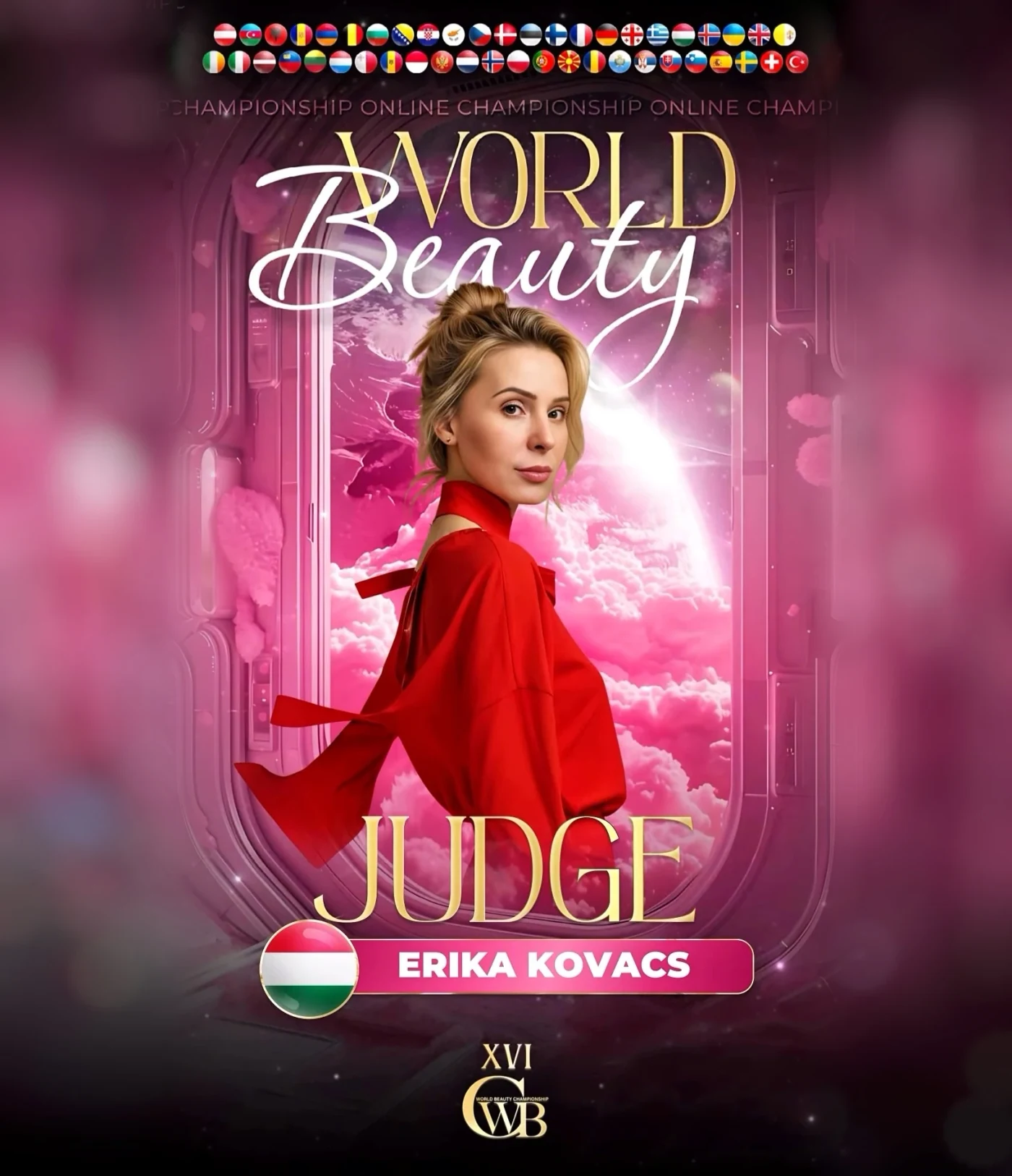 Erika Kovacs — WBC judge banner, season 16