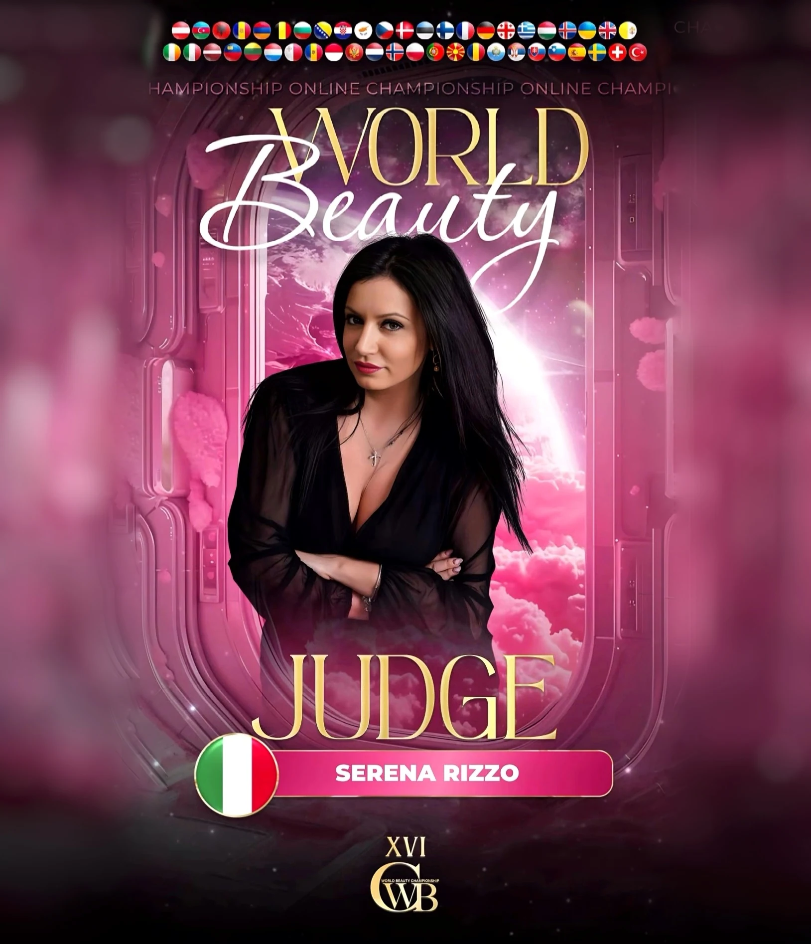 Serena Rizzo — WBC judge banner, season 16