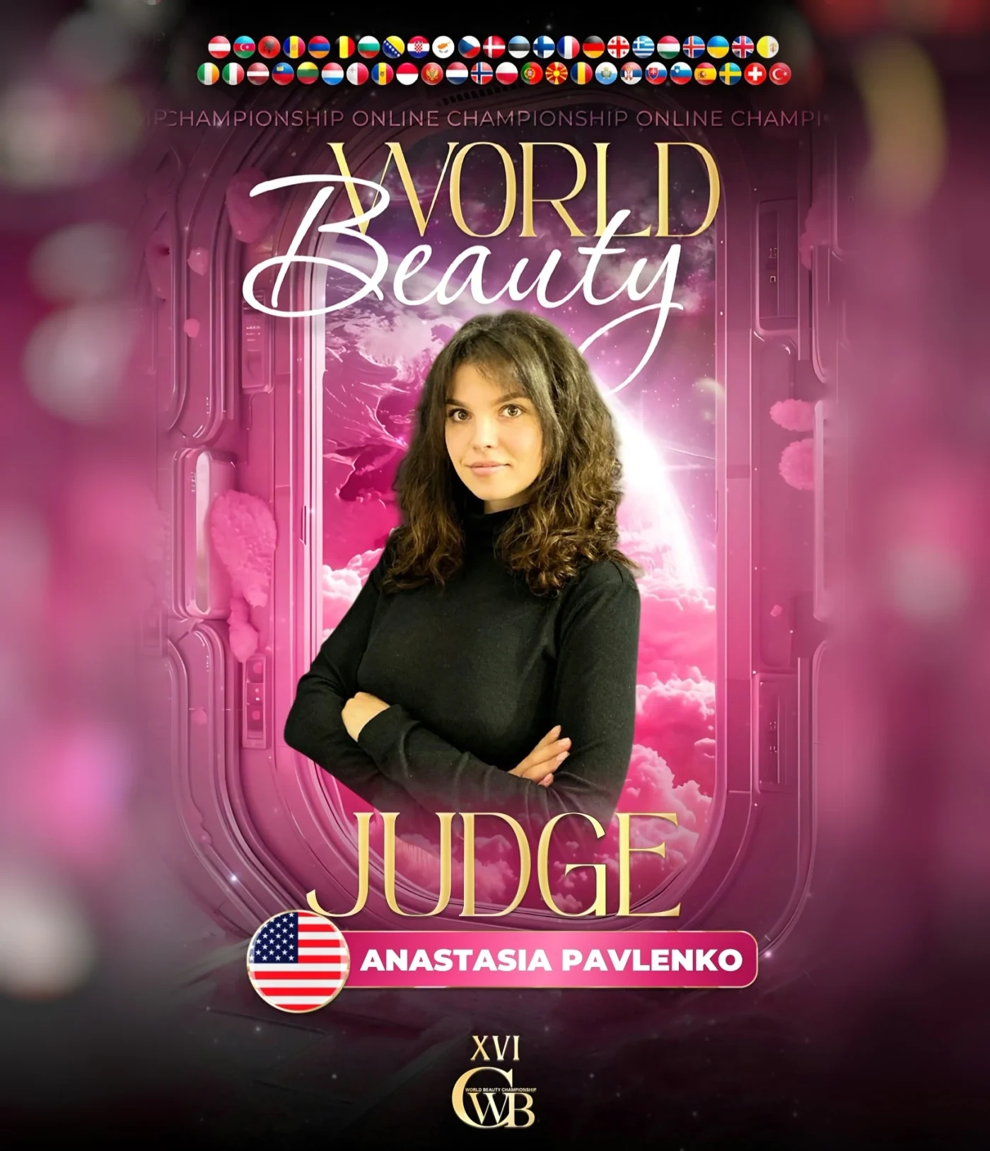 Anastasia Pavlenko — WBC judge banner, season 16