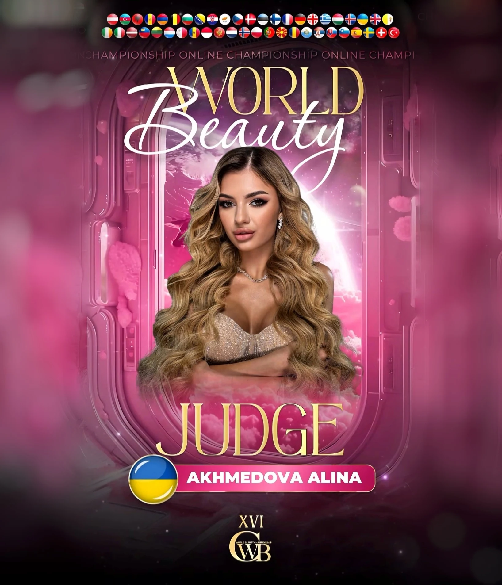 Akhmedova Alina — WBC judge banner, season 16