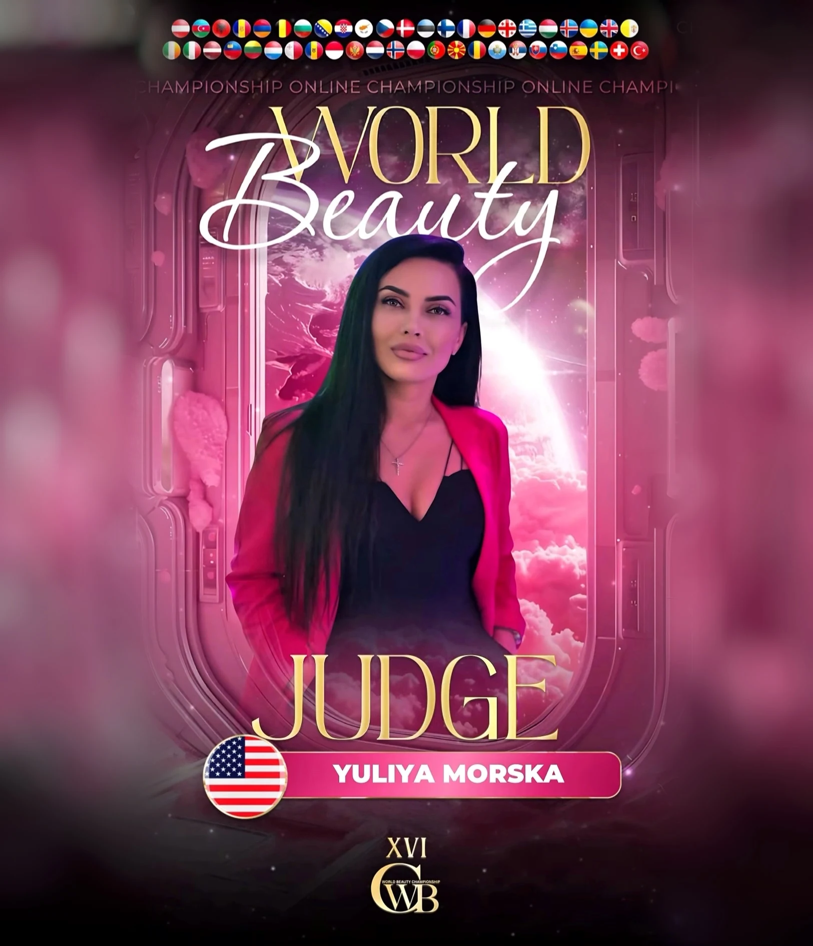 Yuliya Morska — WBC judge banner, season 16