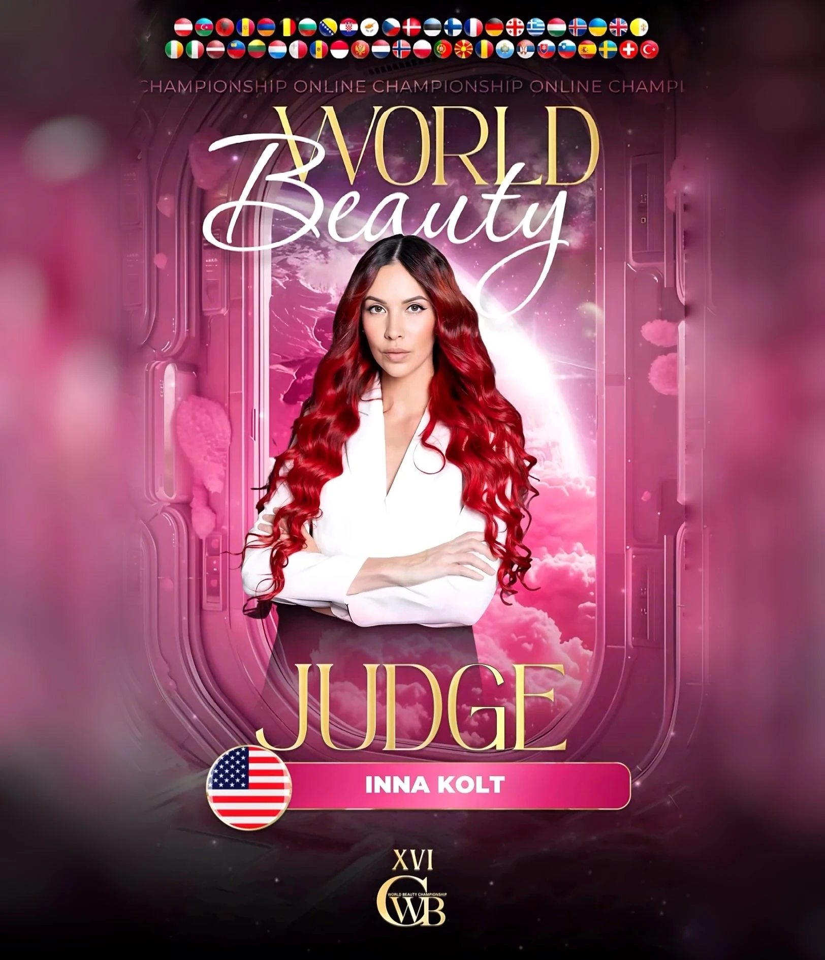 Inna Kolt — WBC judge banner, season 16