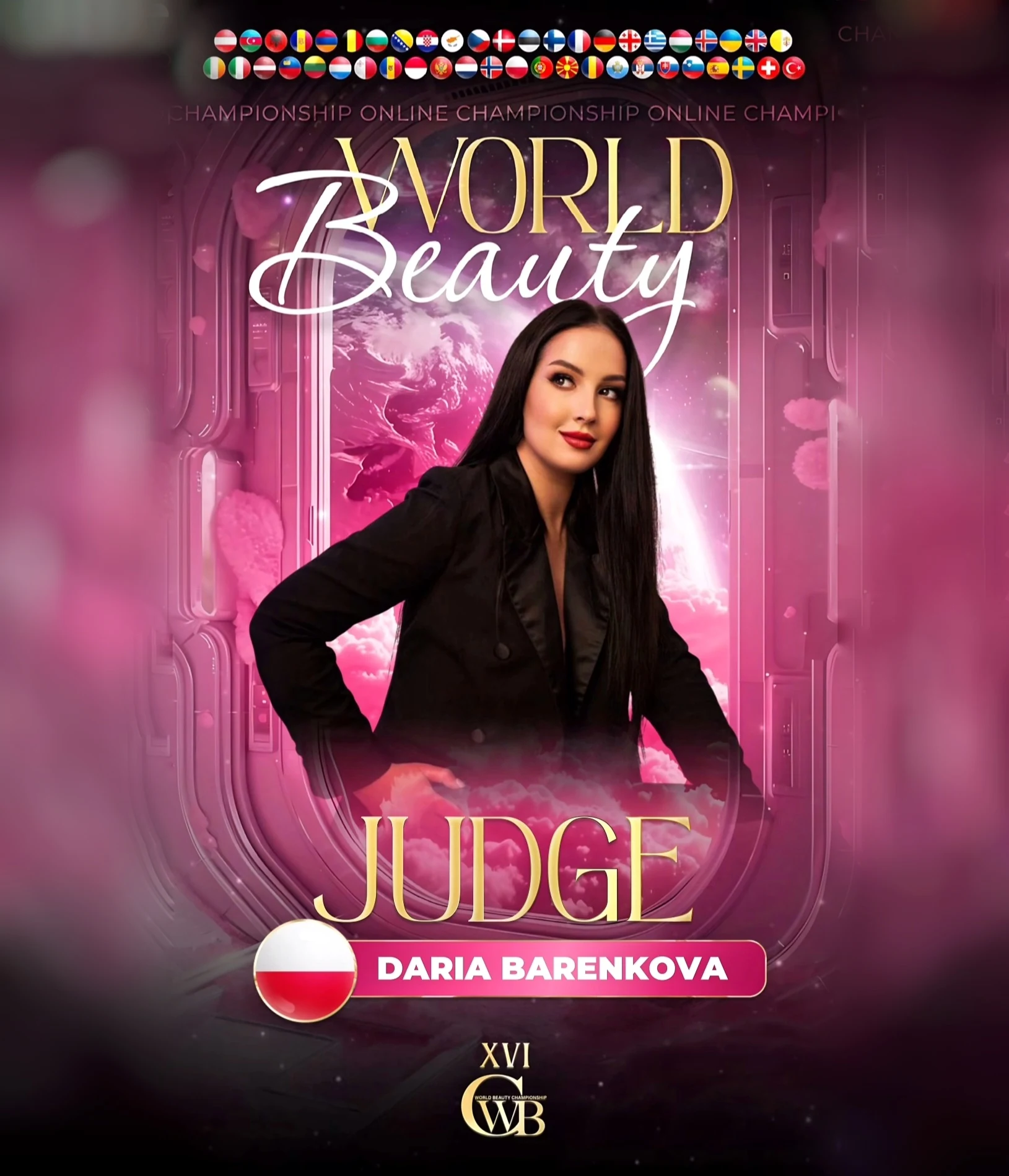 Daria Barenkova — WBC judge banner, season 16