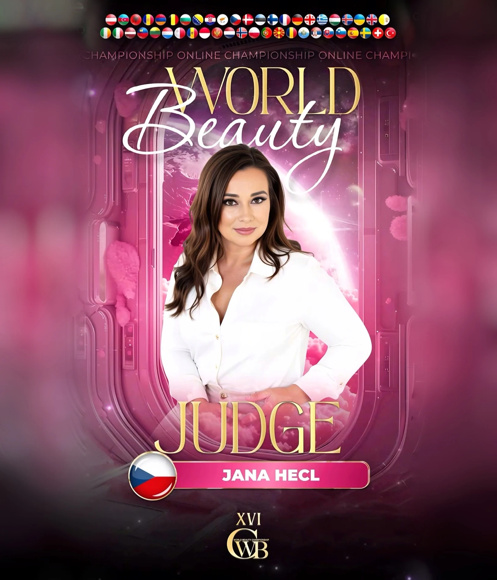 Jana Hecl — WBC judge banner, season 16