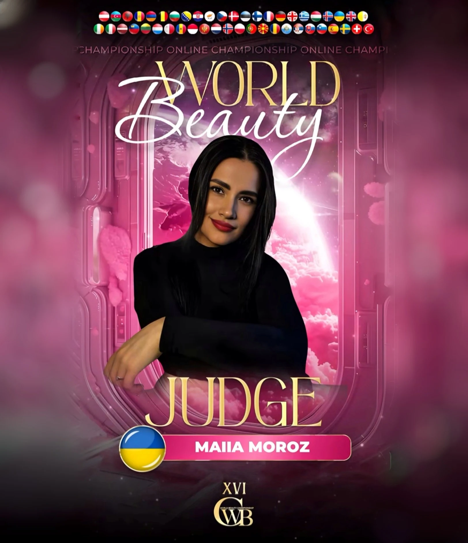 Maiia Moroz — WBC judge banner, season 16