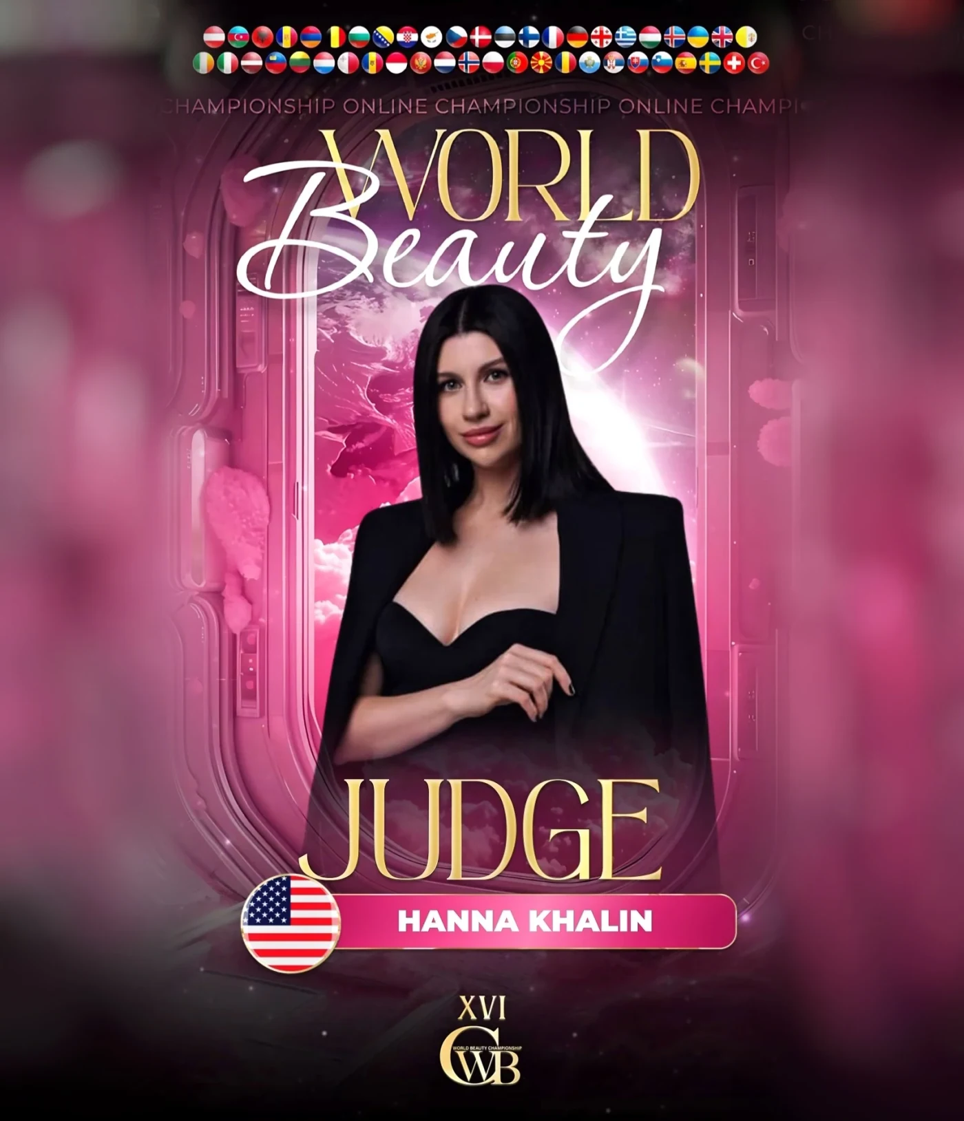 Hanna Khalin — WBC judge banner, season 16