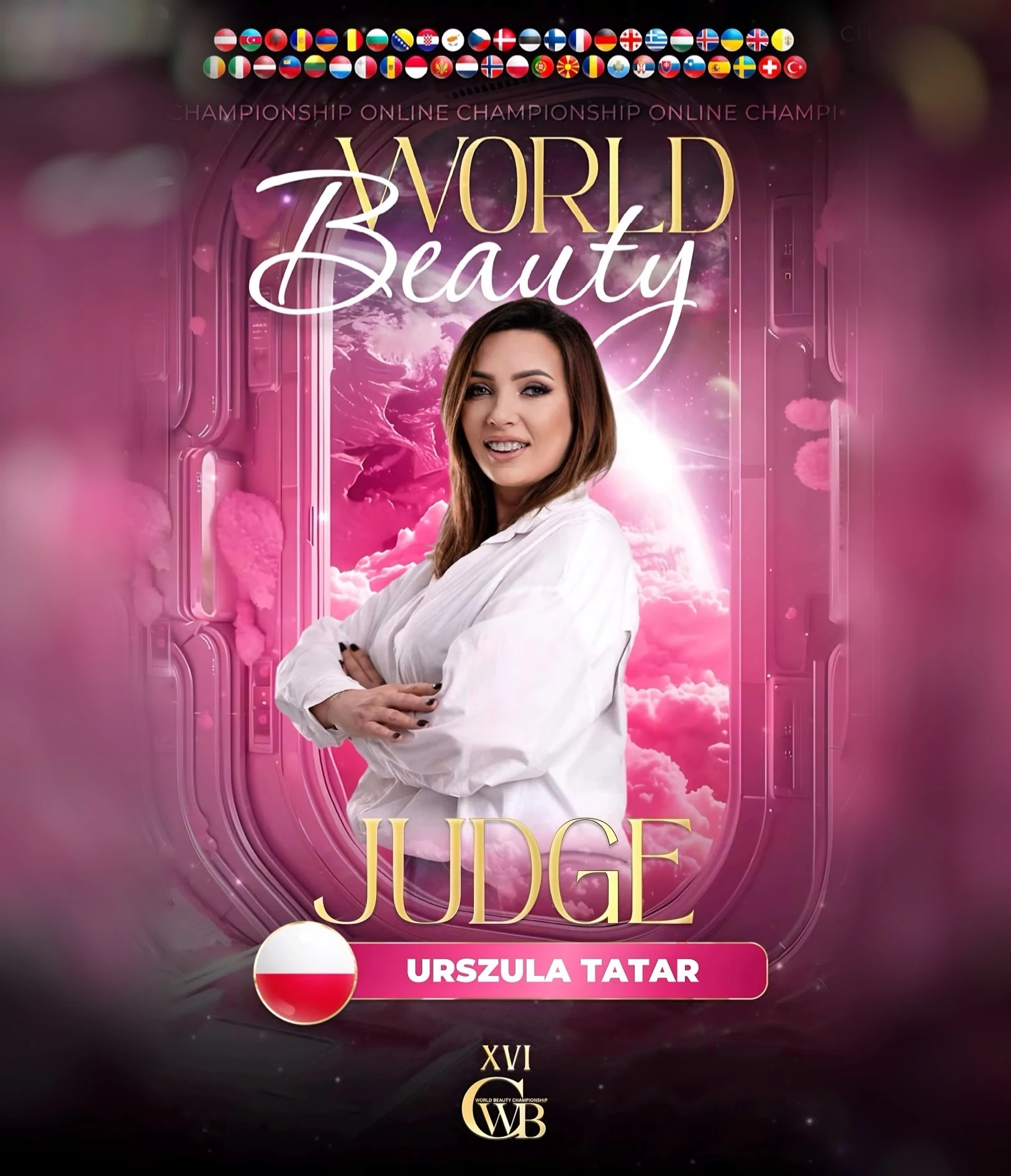 Urszula Tatar — WBC judge banner, season 16