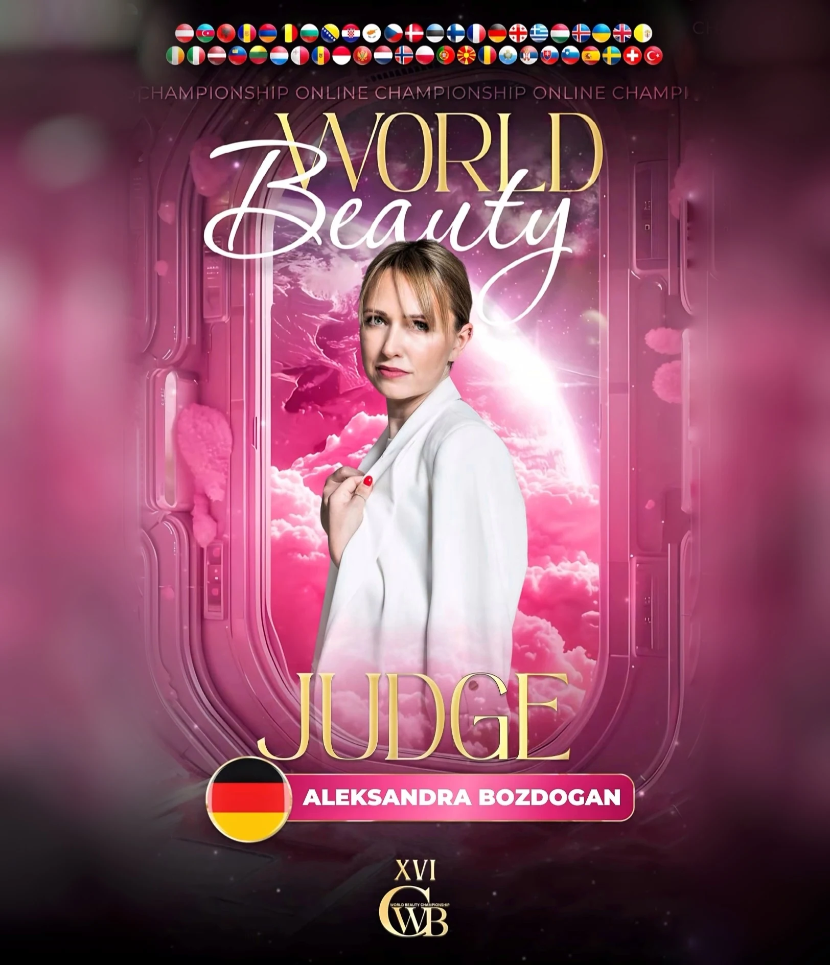 Aleksandra Bozdogan — WBC judge banner, season 16