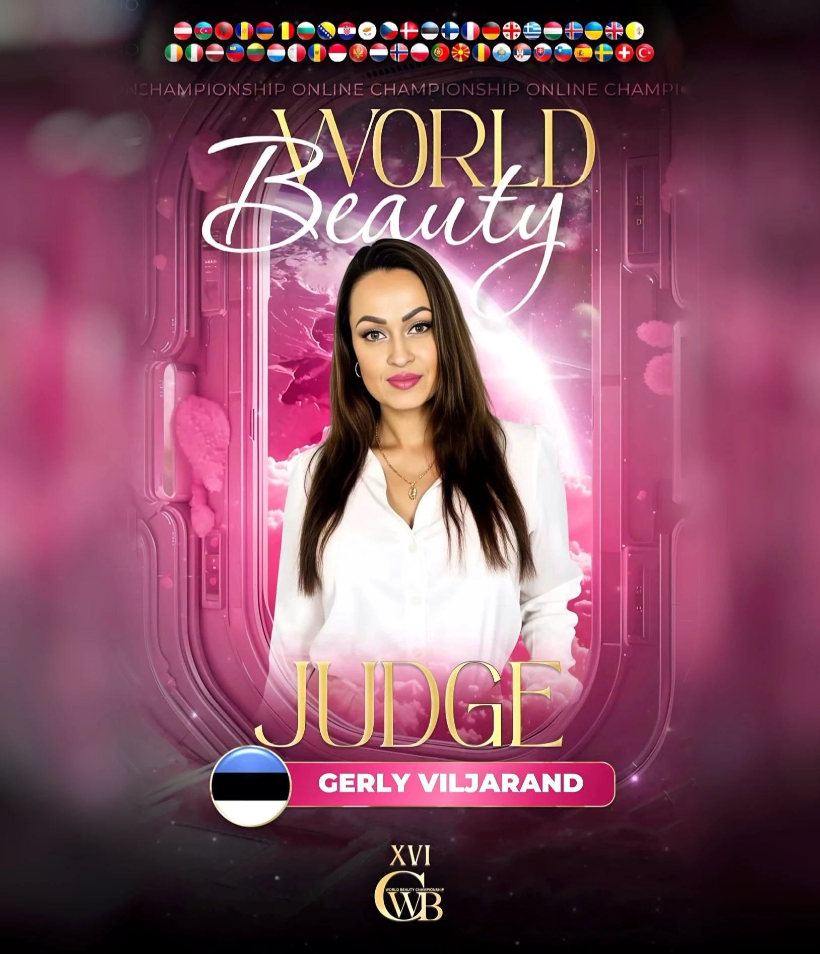 Gerly Viljarand — WBC judge banner, season 16